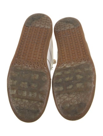 Maison Martin Margiela Leather Printed Sneakers