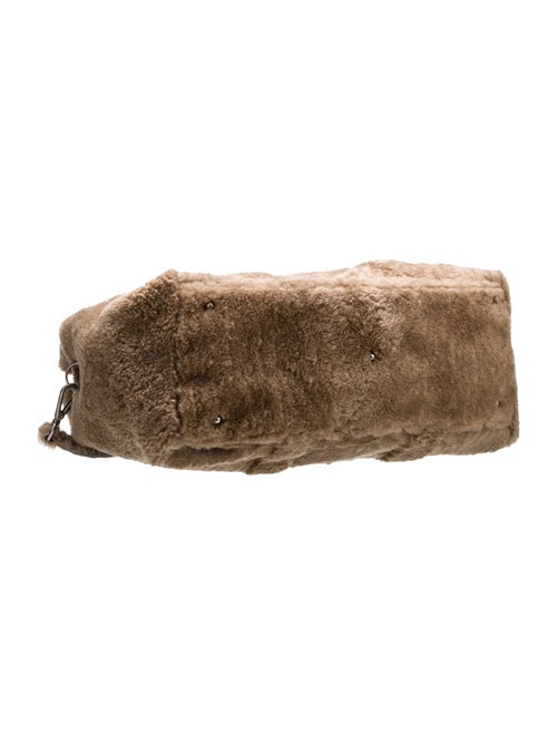 Maison Martin Margiela Lamb Fur Crossbody Bag