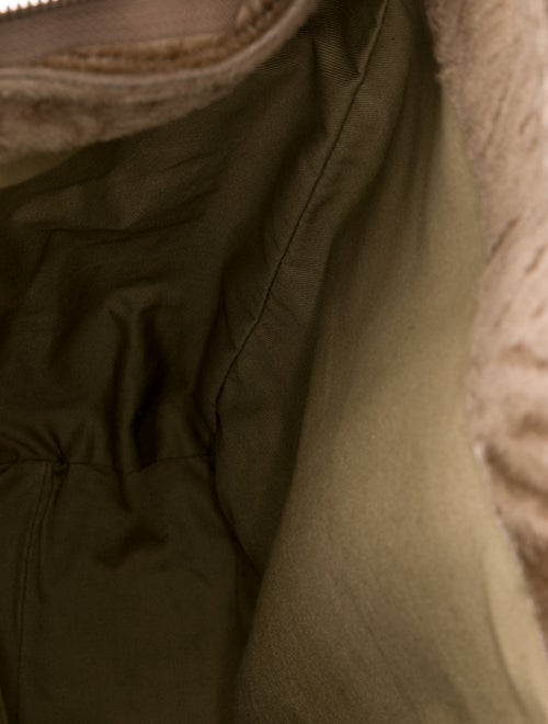 Maison Martin Margiela Lamb Fur Crossbody Bag
