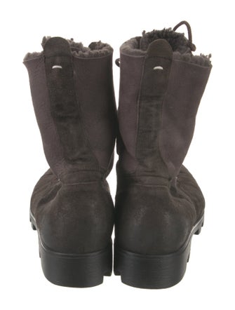 Maison Martin Margiela Suede Hiking Boots