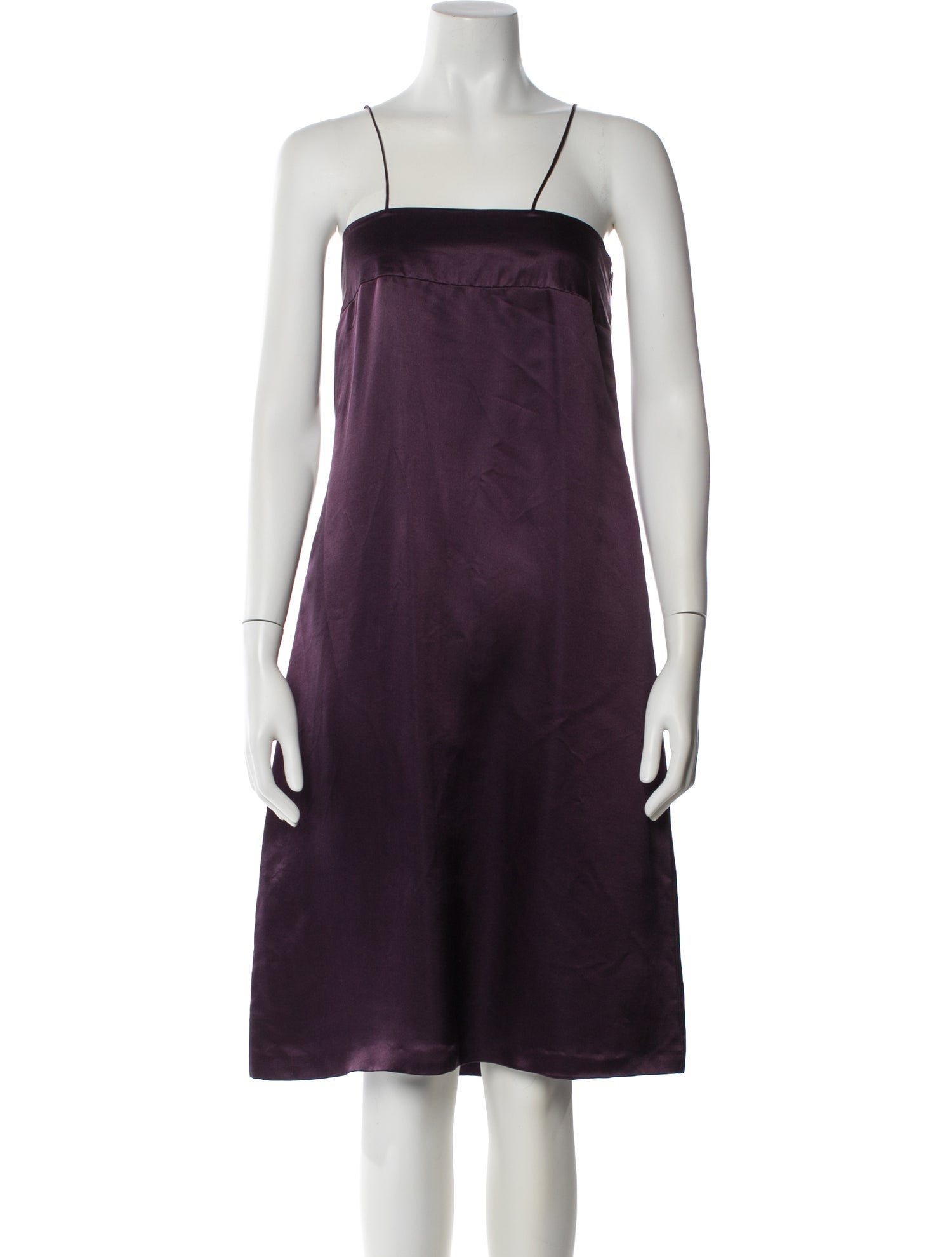 Maison Martin Margiela Vintage Knee-Length Dress - Purple Dresses, Clothing  - WMMAM36430 | The RealReal