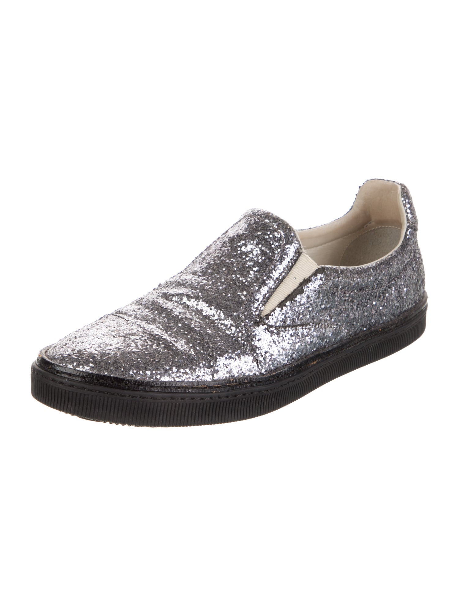 Maison Martin Margiela Glitter Glitter Accents Loafers