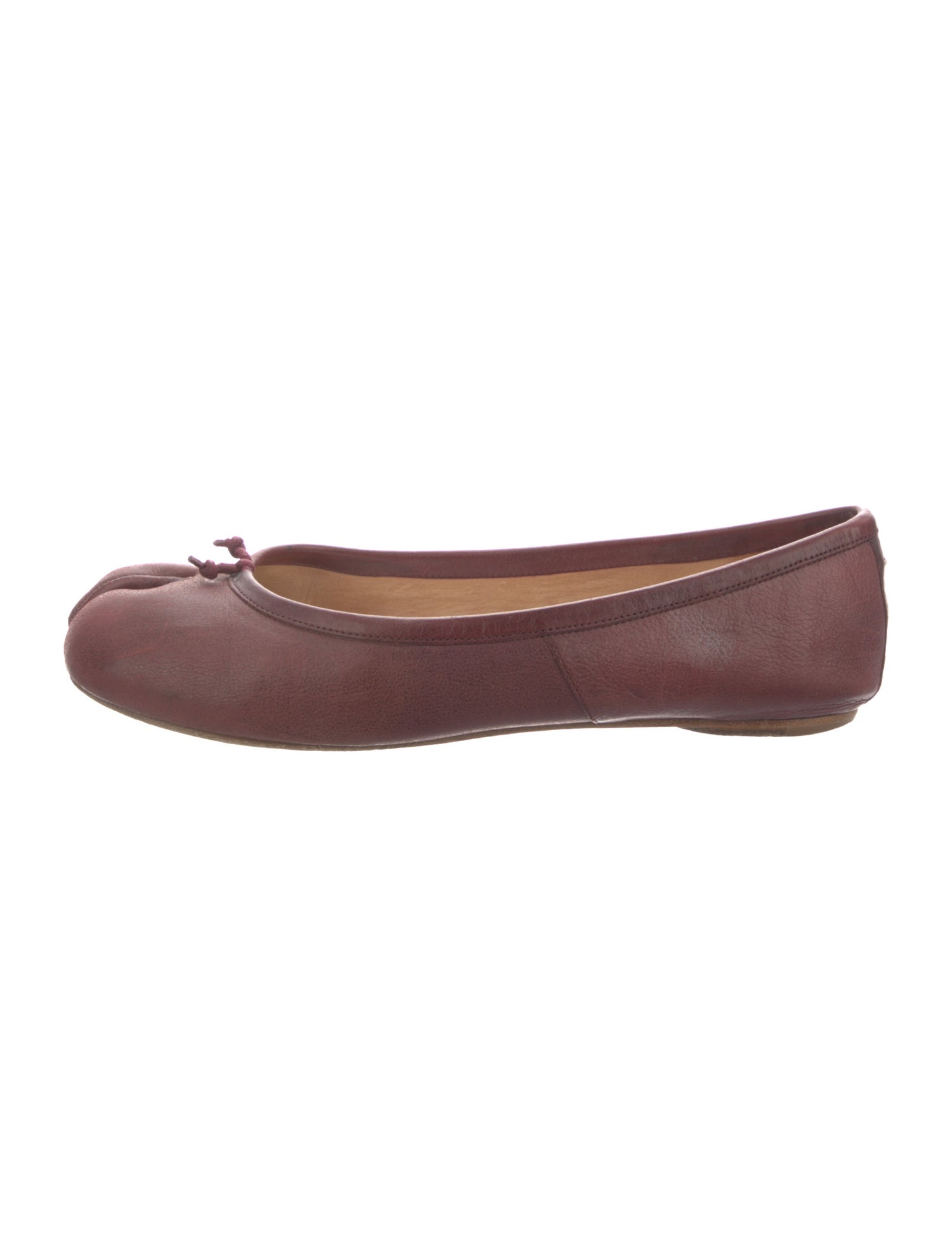 Maison Martin Margiela Leather Ballet Flats