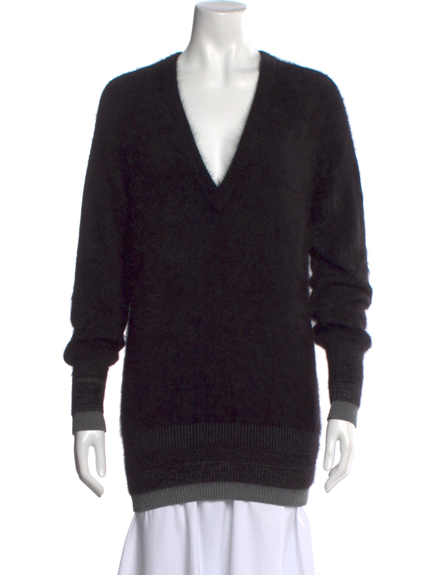 Maison Martin Margiela Wool V-Neck Pullover