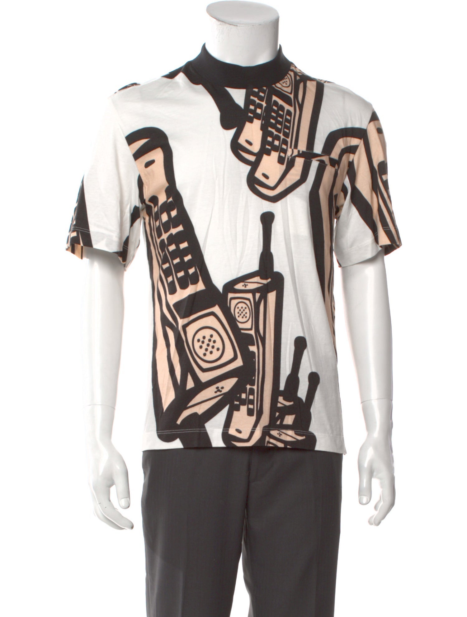 Maison Margiela 2019 Graphic Print T-Shirt w/ Tags