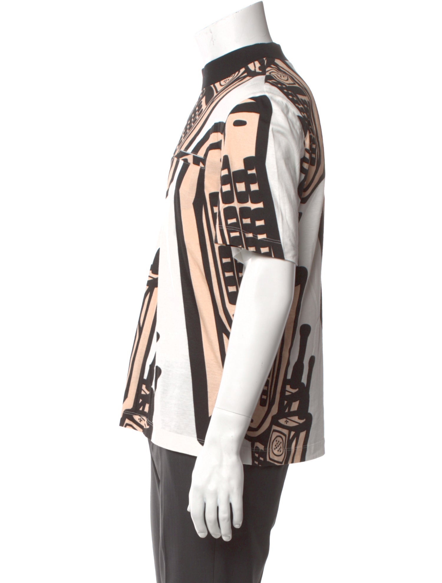 Maison Margiela 2019 Graphic Print T-Shirt w/ Tags