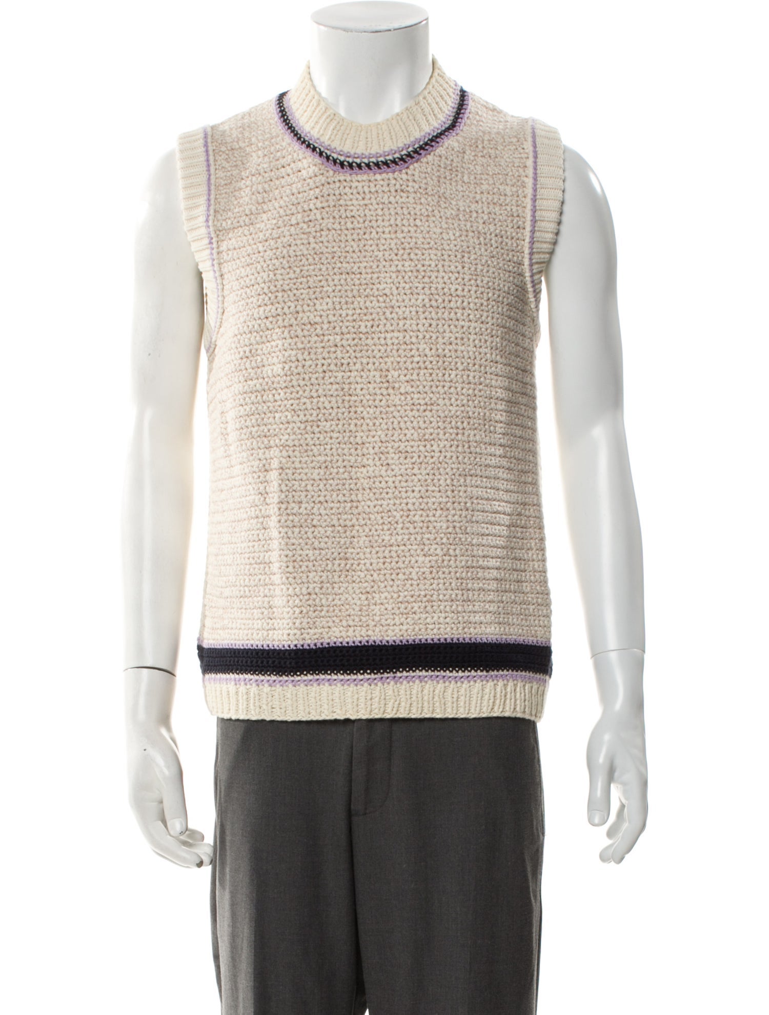 Maison Margiela 2020 Striped Sweater Vest