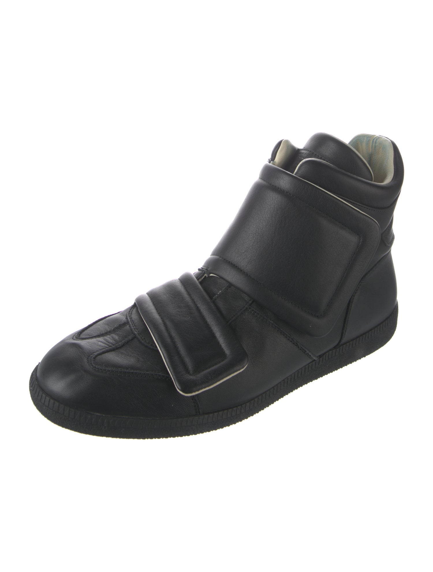 Maison Margiela Future Ostrich Sneakers - Black Sneakers, Shoes