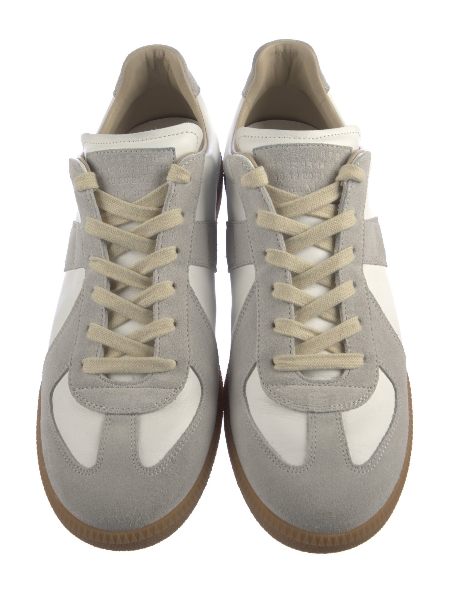 Maison Martin Margiela Leather Sneakers - White Sneakers, Shoes