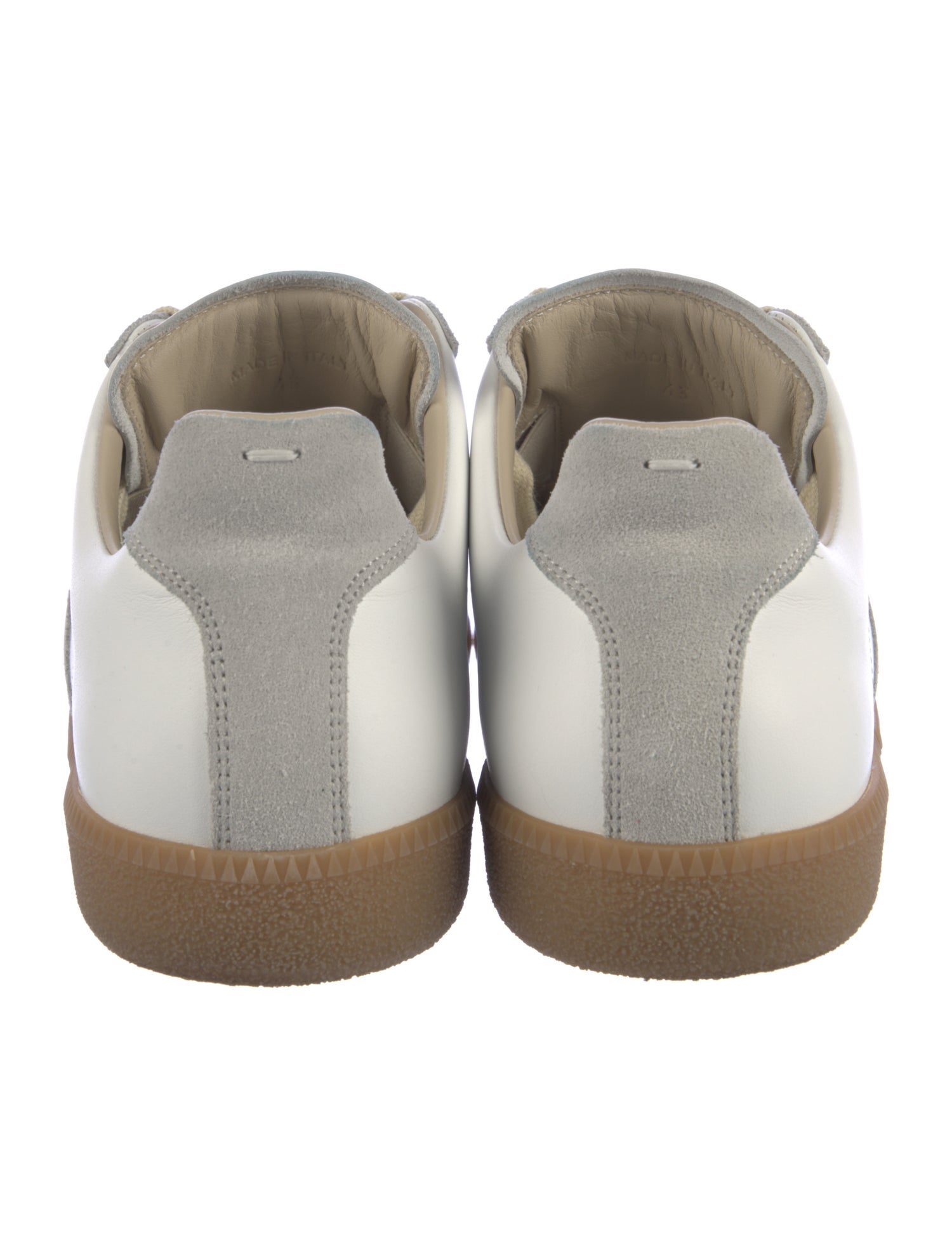Maison Martin Margiela Leather Sneakers - White Sneakers, Shoes