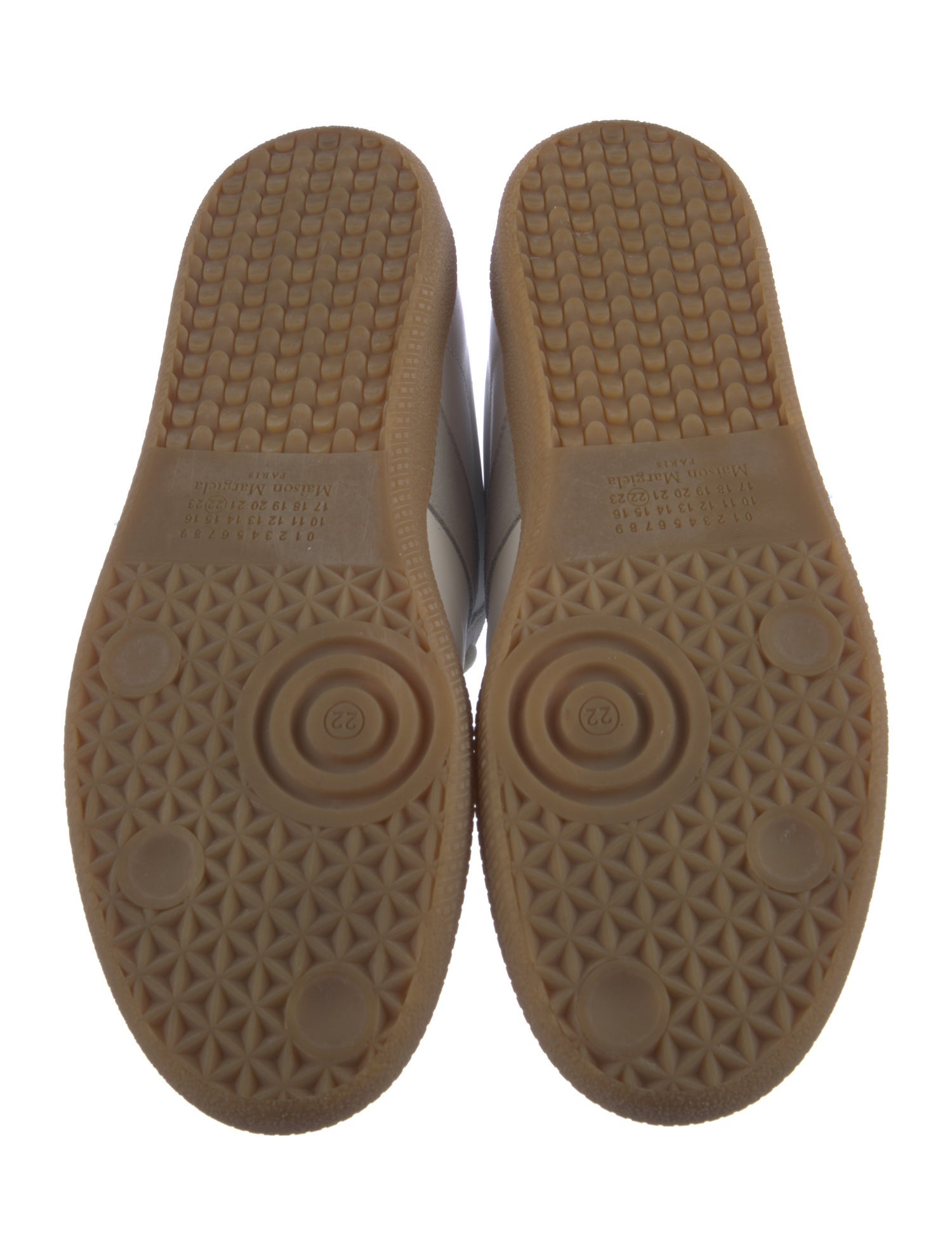 Maison Martin Margiela Leather Sneakers - White Sneakers, Shoes