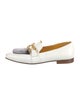Madison Maison Leather Chain-Link Accents Loafers
