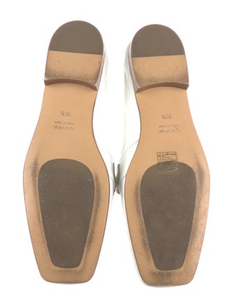 Madison Maison Leather Chain-Link Accents Loafers