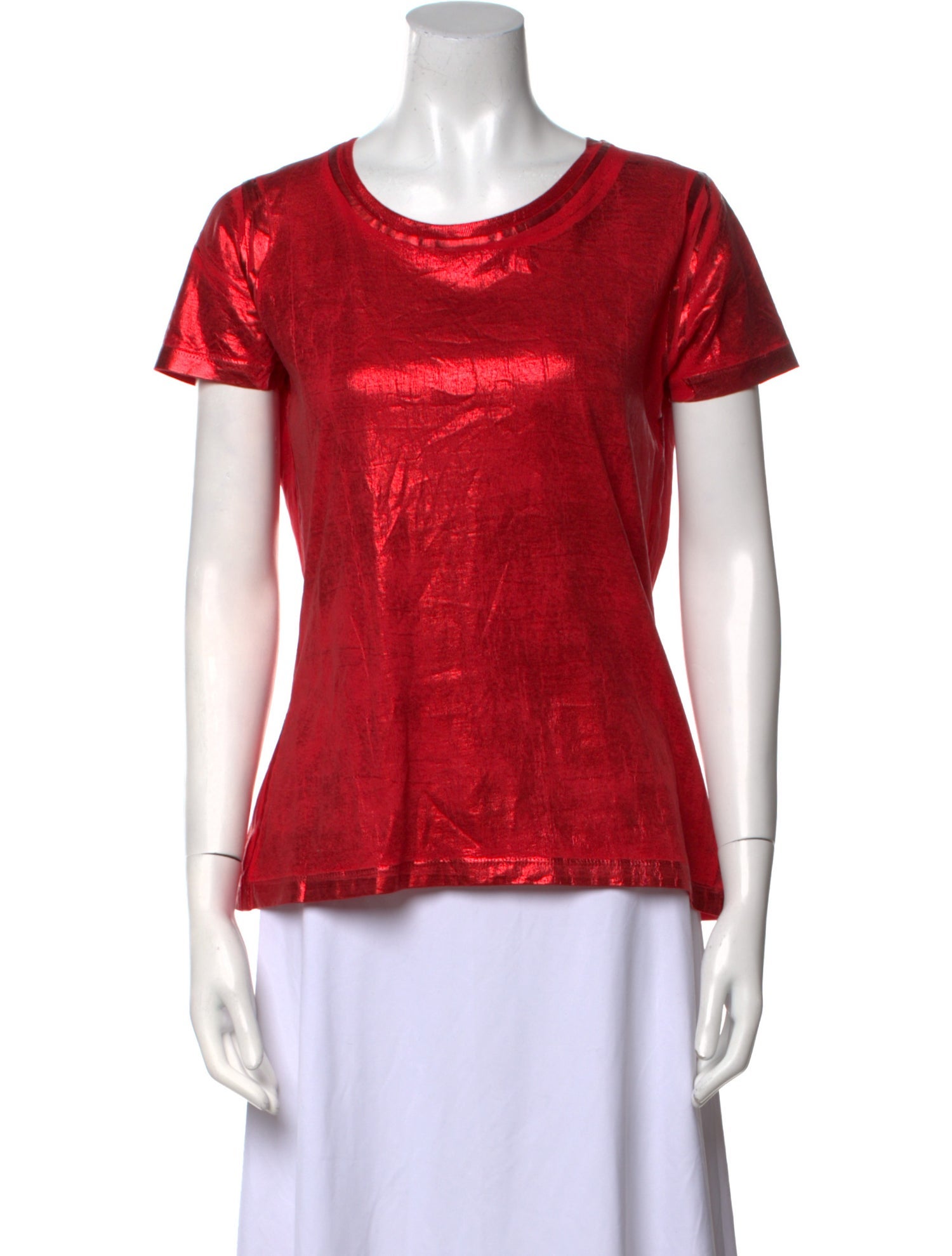 Madison Maison Scoop Neck Short Sleeve T-Shirt