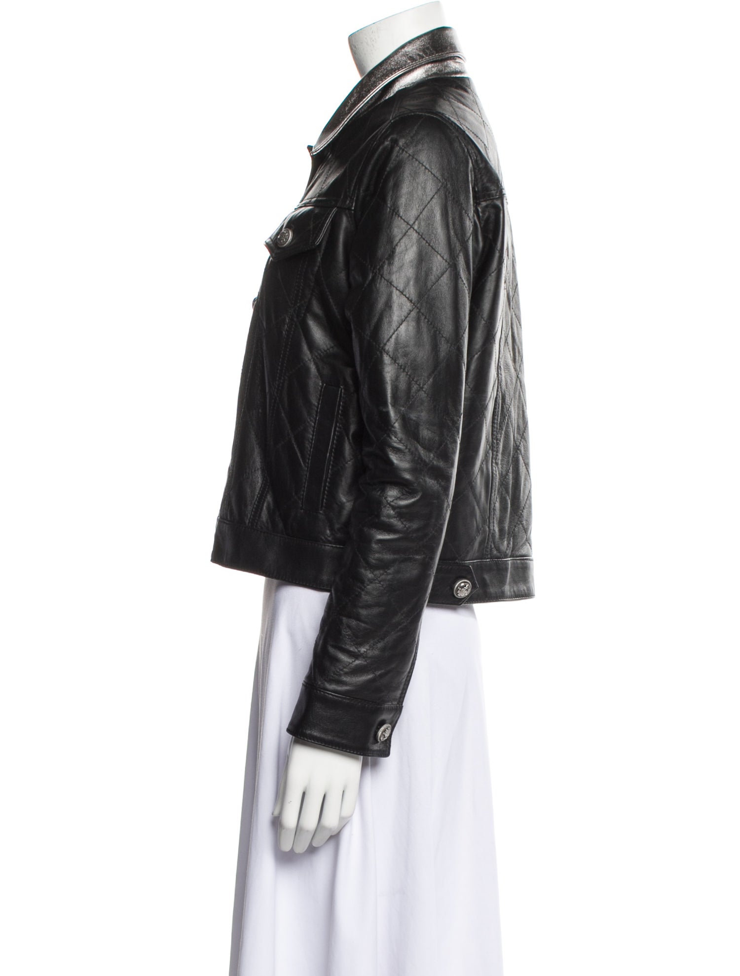 Madison Maison Leather Biker Jacket