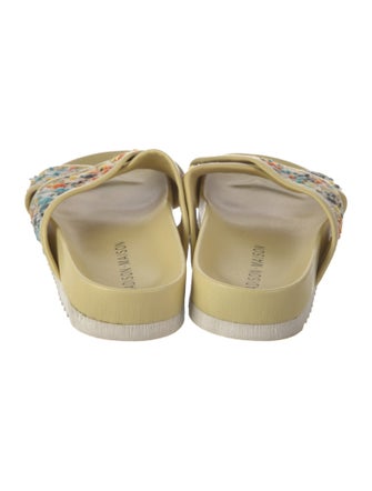 Madison Maison Tweed Pattern Slides