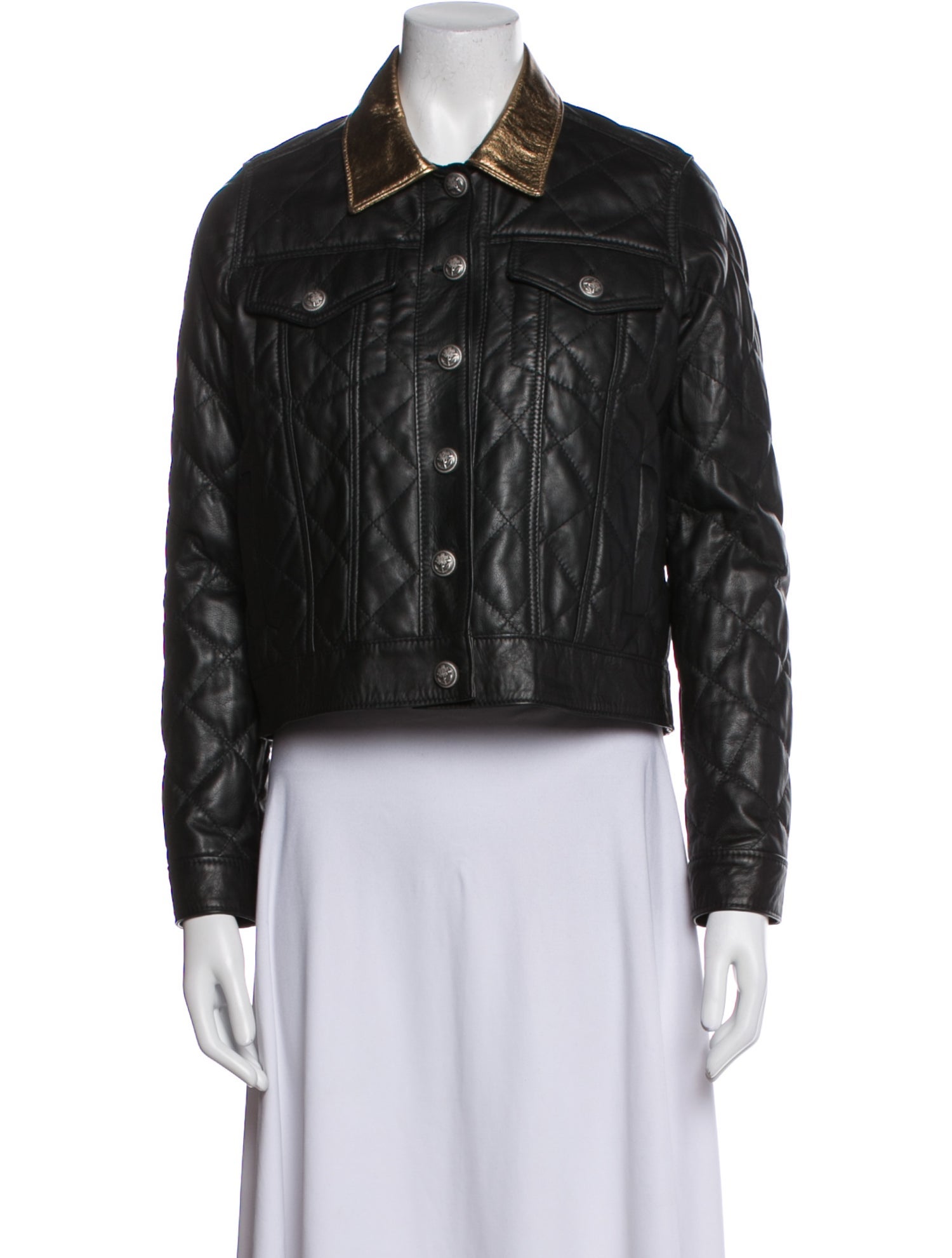 Madison Maison Leather Biker Jacket