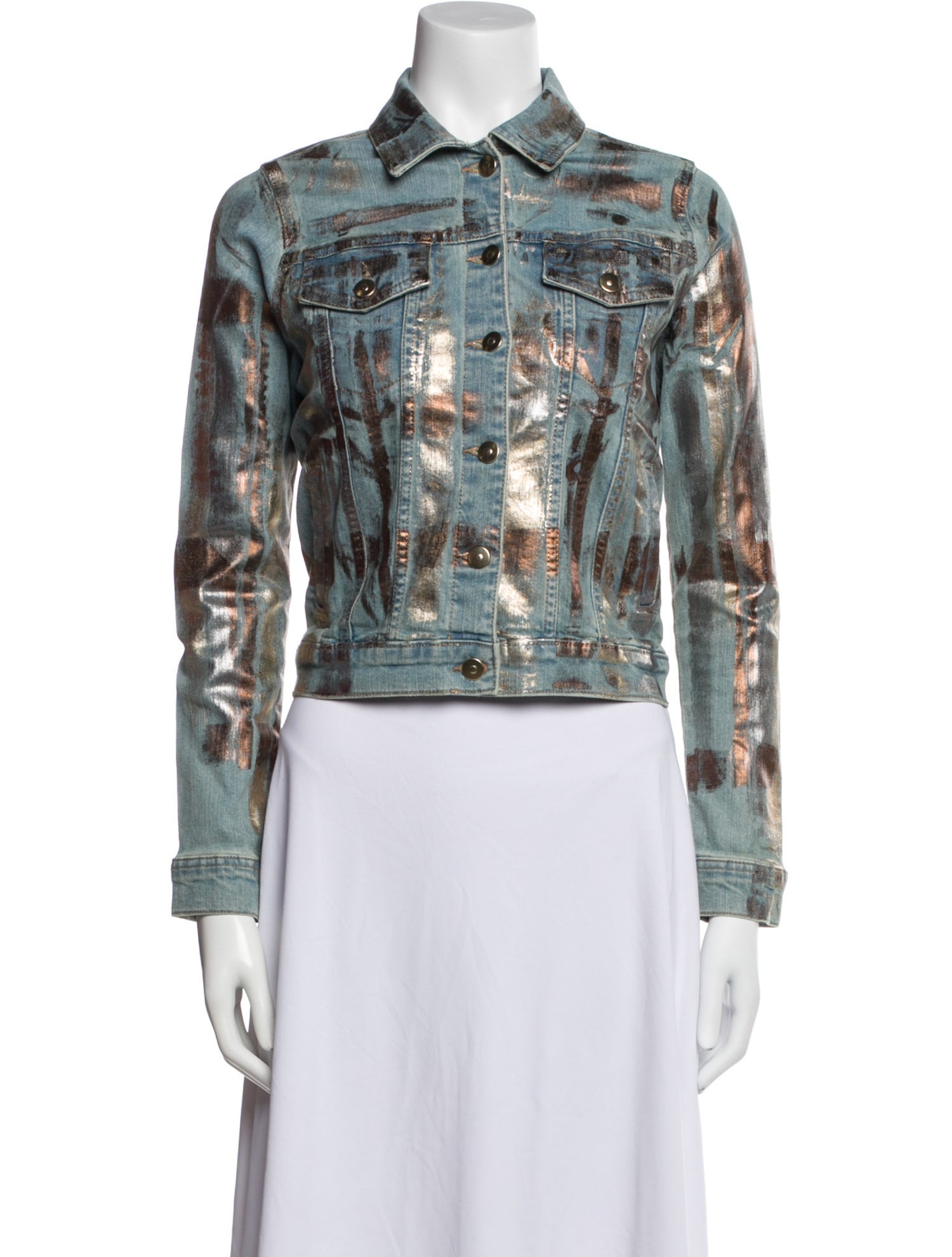 Madison Maison Printed Denim Jacket
