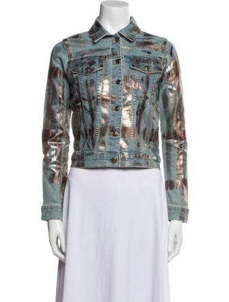 Madison Maison Printed Denim Jacket