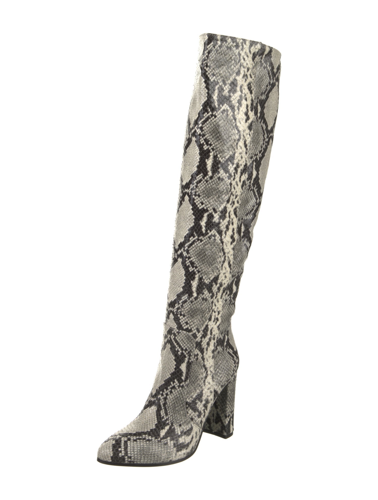 Madison Maison Leather Animal Print Boots