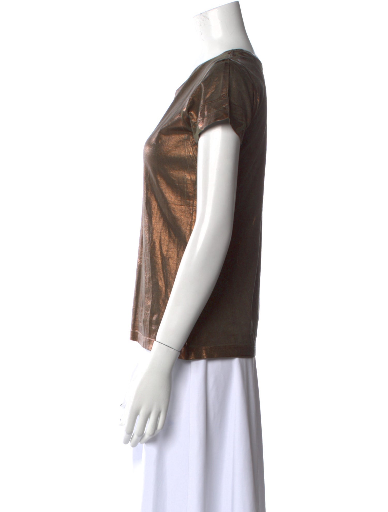 Madison Maison Scoop Neck Short Sleeve T-Shirt