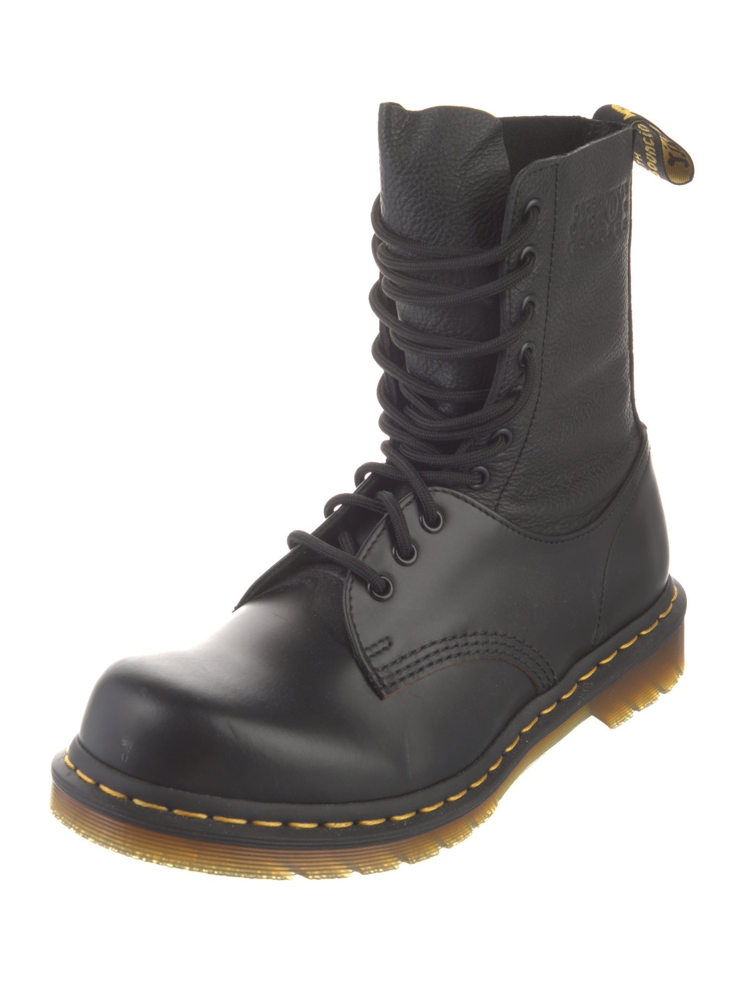 MM6 x Dr. Martens Leather Combat Boots