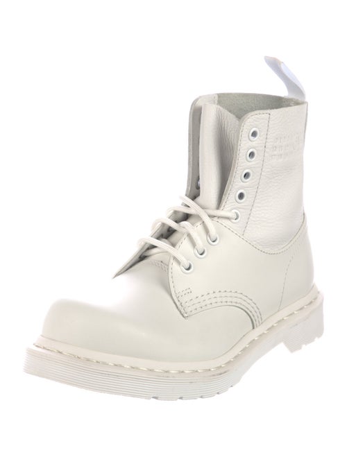 MM6 x Dr. Martens Leather Combat Boots