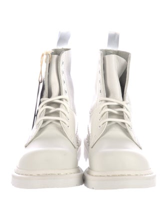 MM6 x Dr. Martens Leather Combat Boots