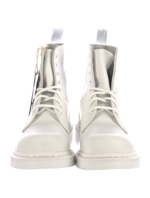 MM6 x Dr. Martens Leather Combat Boots