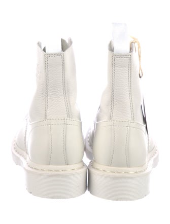 MM6 x Dr. Martens Leather Combat Boots