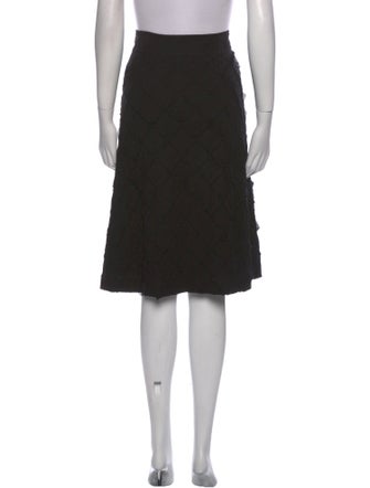 Masahiro Maruyama Linen Knee-Length Skirt