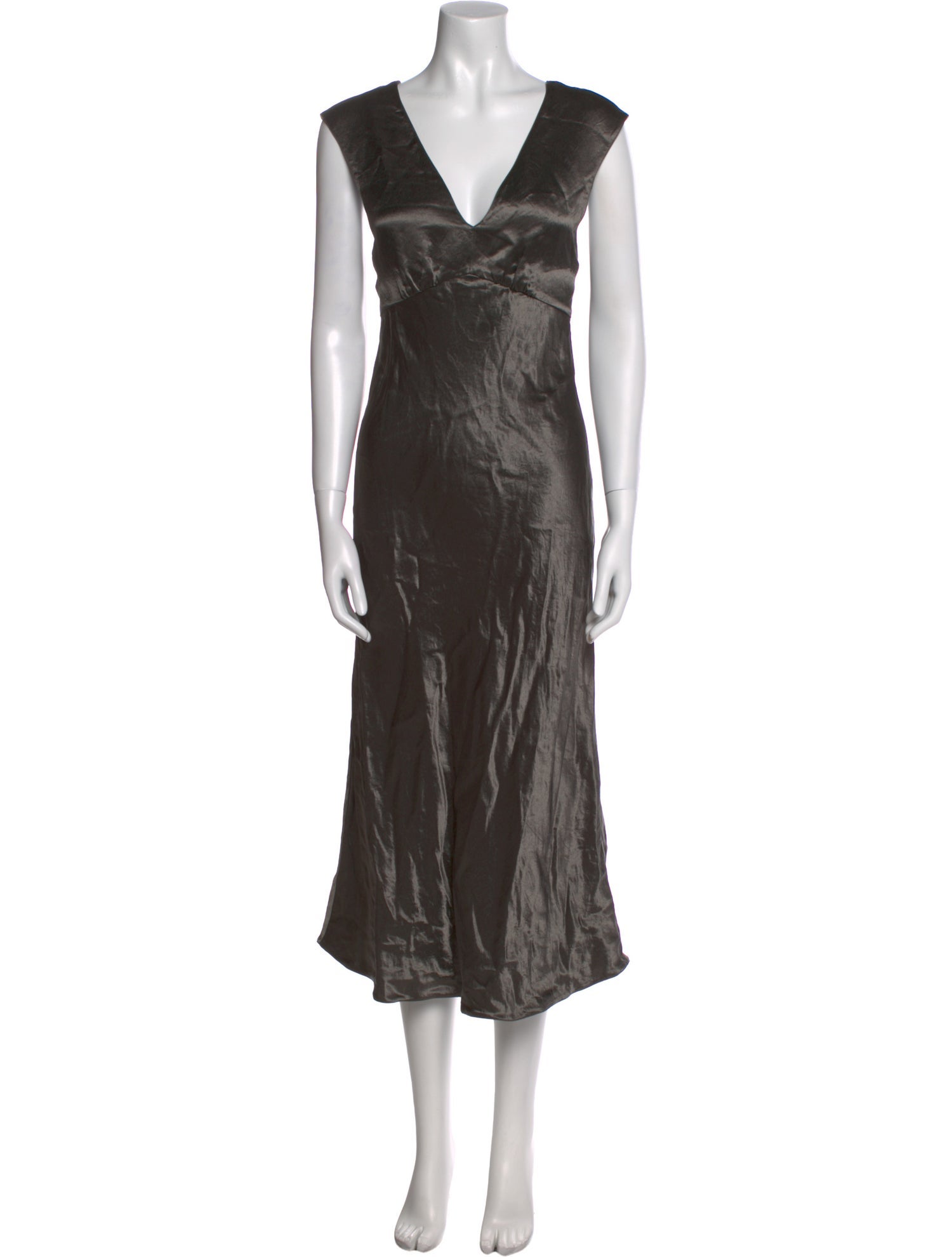 MM by Max Mara V-Neck Long Dress