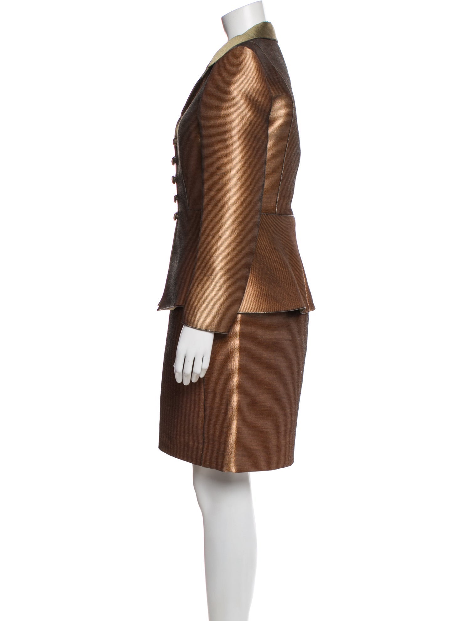 Mary McFadden Vintage 1990's Skirt Suit