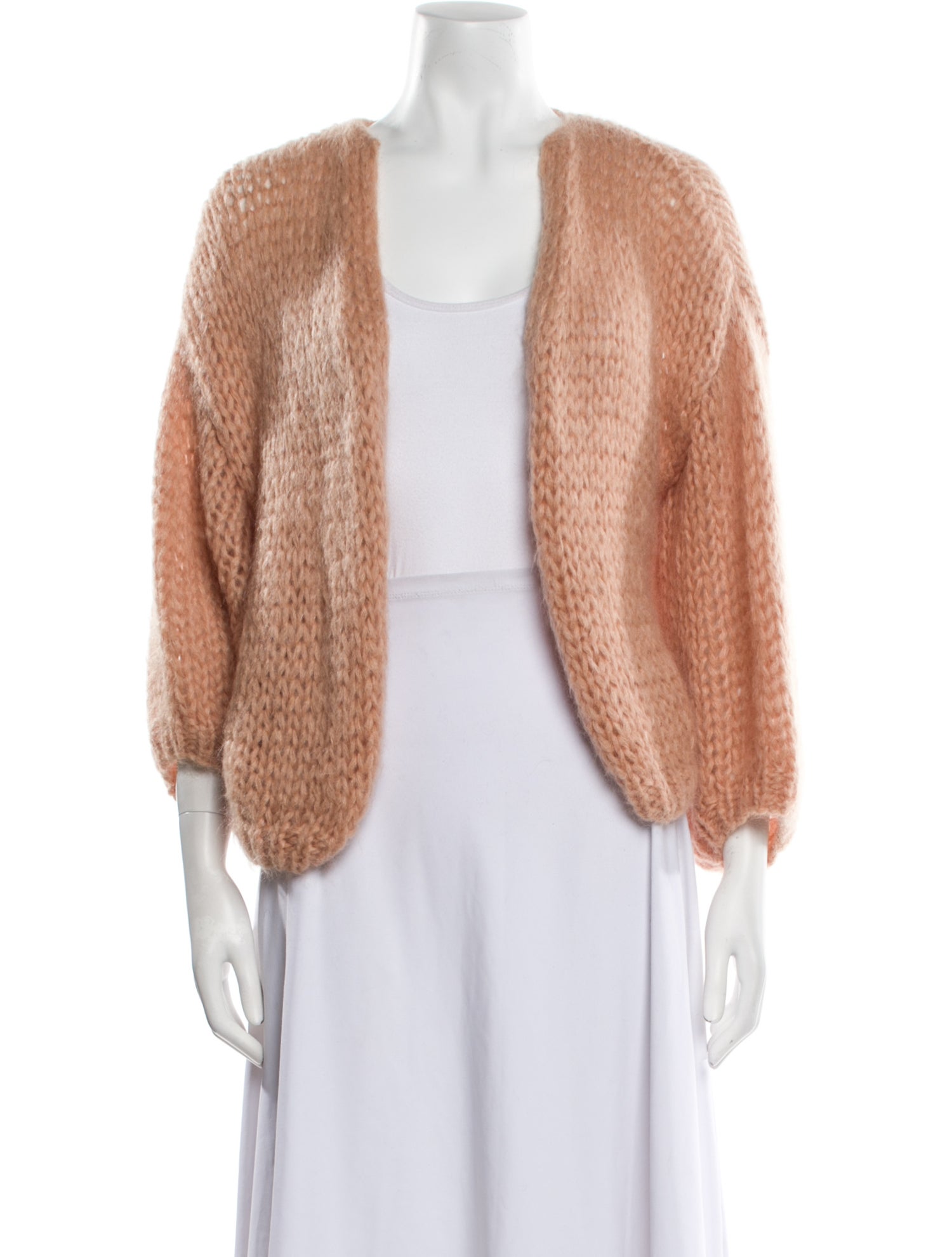 Maiami Mohair Open Front Sweater