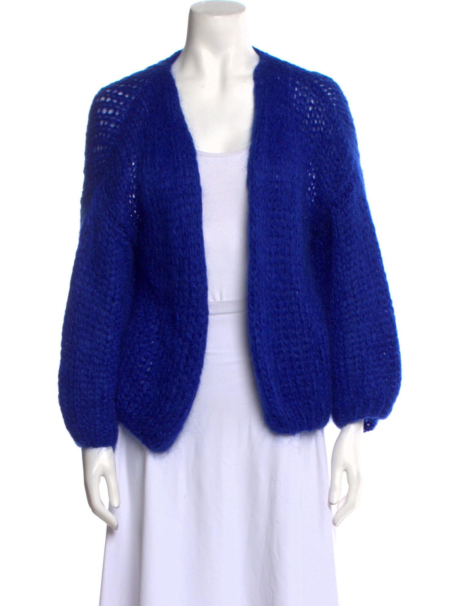 Maiami Mohair Open Front Sweater