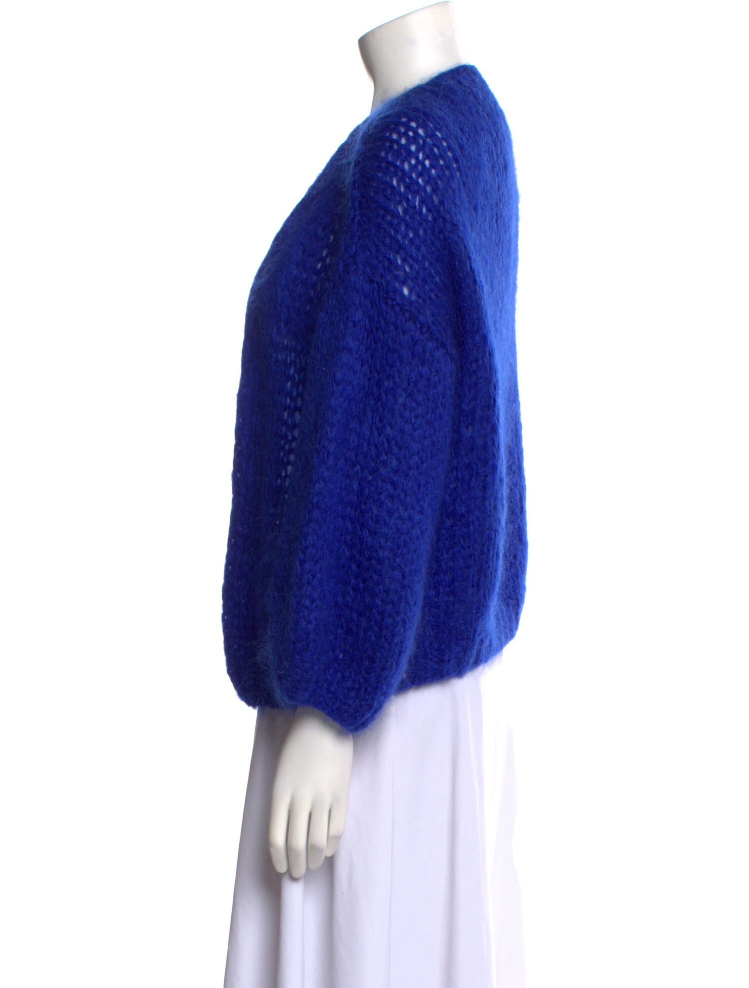 Maiami Mohair Open Front Sweater