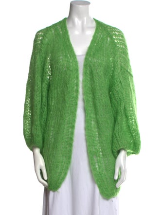 Maiami Mohair Open Front Sweater