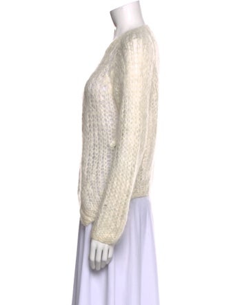 Maiami Mohair Open Front Sweater