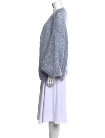 Maiami Mohair Open Front Sweater