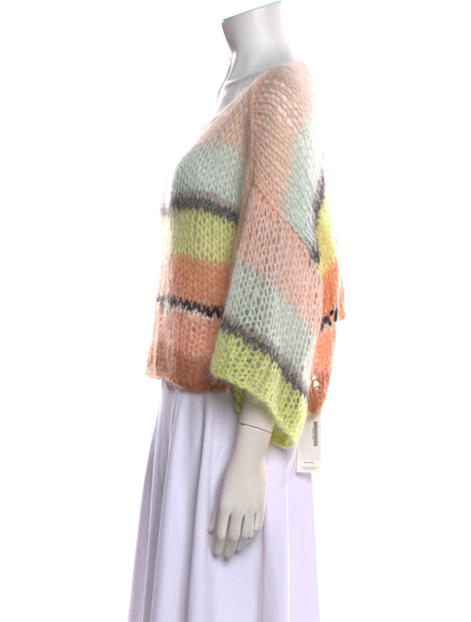 Maiami Mohair Striped Sweater
