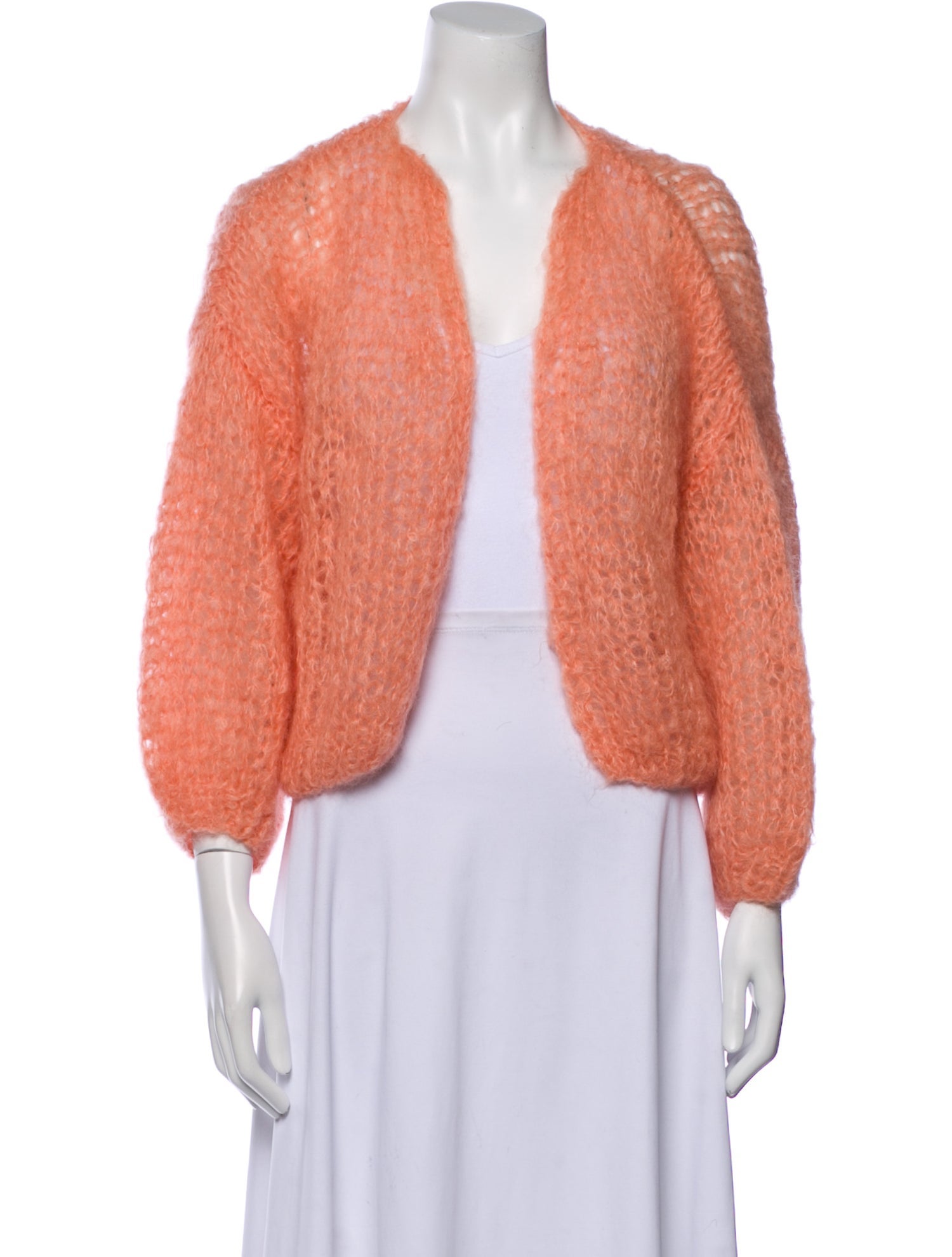 Maiami Mohair Open Front Sweater