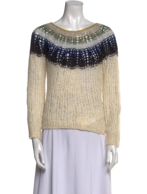 Maiami Mohair Striped Sweater
