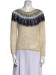 Maiami Mohair Striped Sweater