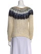 Maiami Mohair Striped Sweater