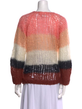 Maiami Mohair Striped Sweater