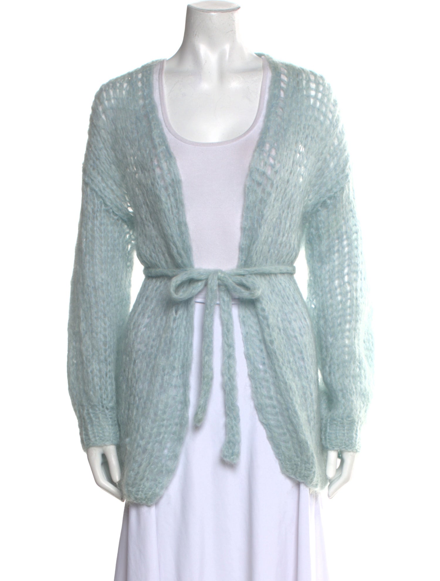 Maiami Mohair Open Front Sweater