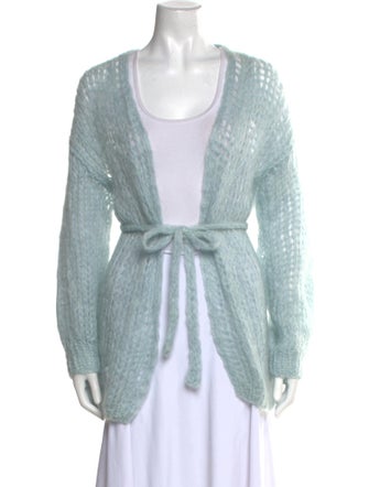 Maiami Mohair Open Front Sweater