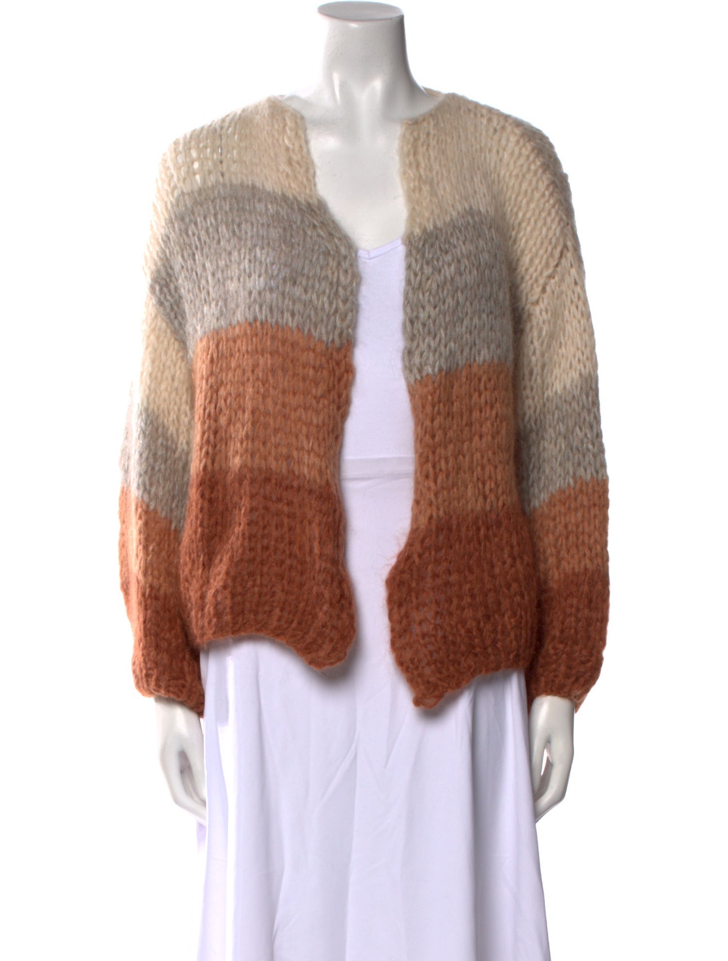 Maiami Mohair Striped Sweater