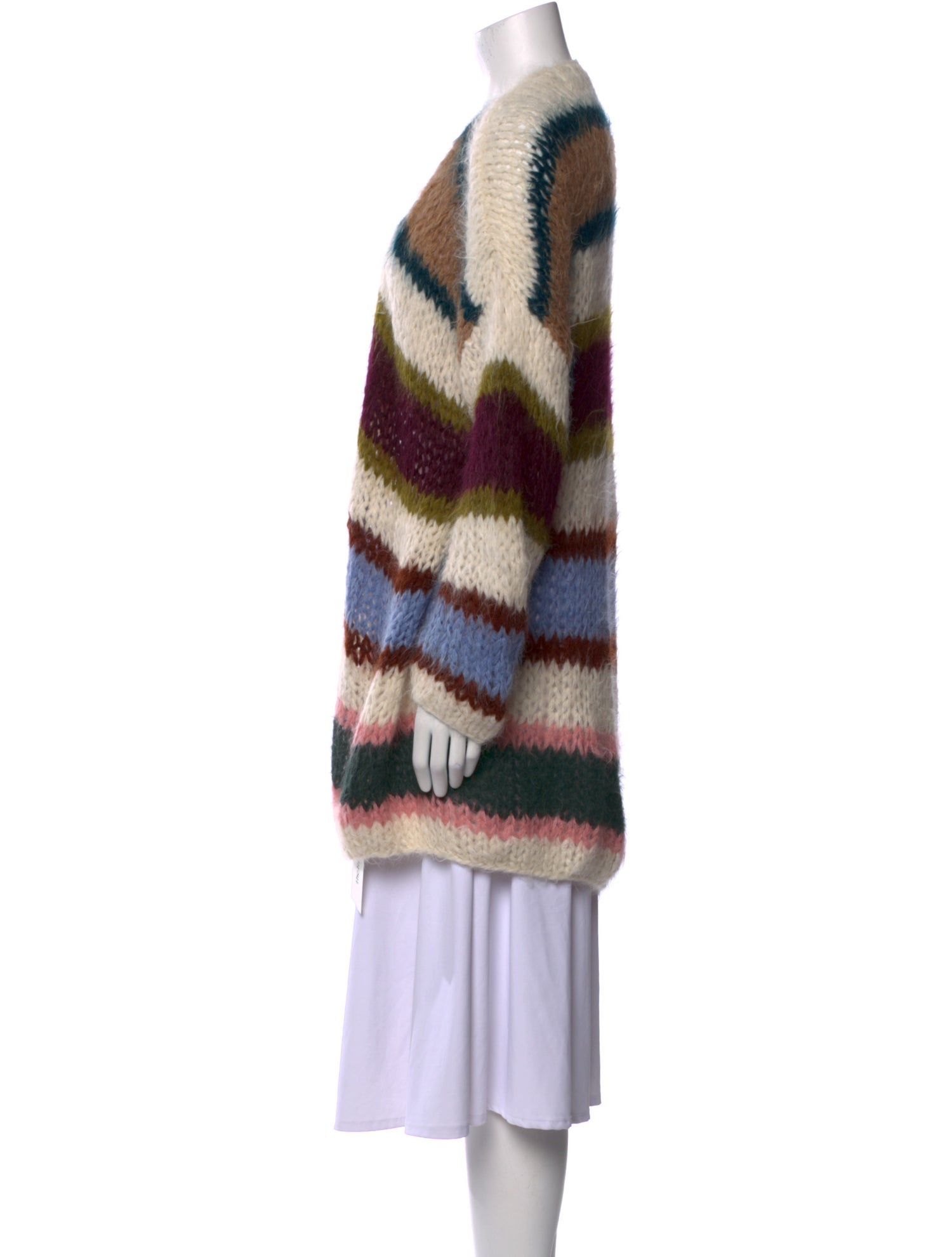 Maiami Alpaca Striped Sweater