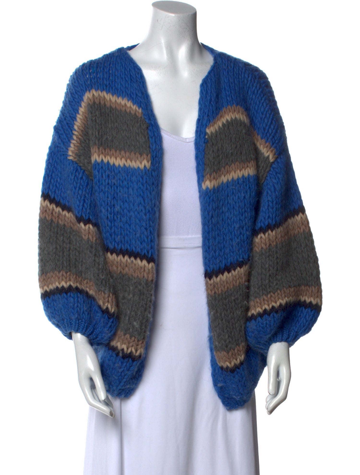 Maiami Merino Wool Printed Sweater